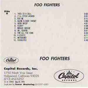 Foo Fighters - Foo Fighters download free