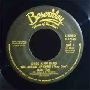 Greg Kihn Band - The Breakup Song (They Don't Write 'Em) download free