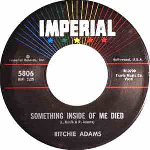 Ritchie Adams - Something Inside Of Me Died / I Got Eyes download free