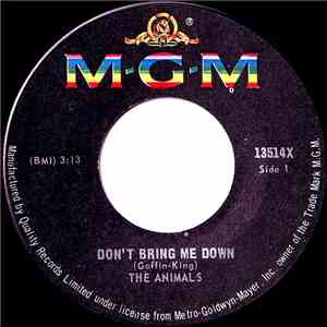 The Animals - Don't Bring Me Down download free